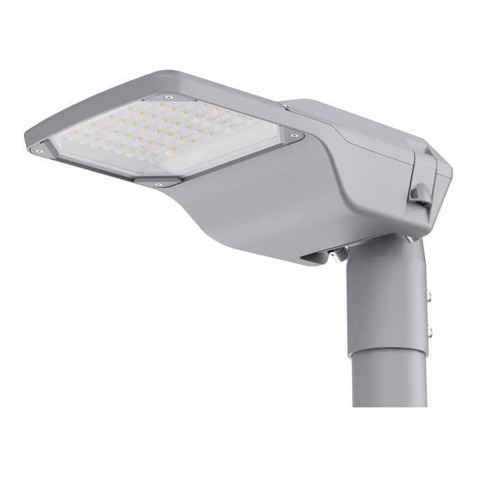 STREETLIGHT COMPACT MEDIUM 055W 730 RV40ST ZHAGA TOP CLASS 2 WHITE ALU