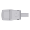 STREETLIGHT COMPACT SMALL 010W 730 RV40ST ON-OFF CLASS 2 WHITE ALU white, top view (thumbnail)