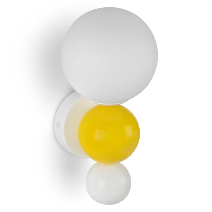 Decor Bubbly Wall G9 Yellow