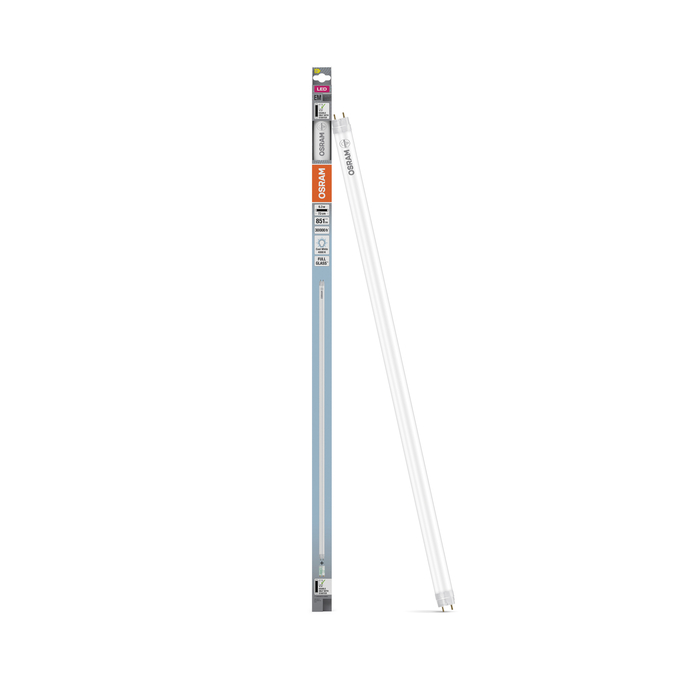 LED TUBE T8 16 EM 720 mm 6.3W 840 Fotografie combinată = Fotografiede prezentare + Imagine cu ambalaj