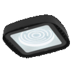 Highbay UFO Sensor 130 W 765 IP65 Black white, upright, sw. on (thumbnail)