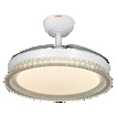 Ceiling Fan Cierzo 1220mm 60W CCT RGB white, upright, sw. on (thumbnail)