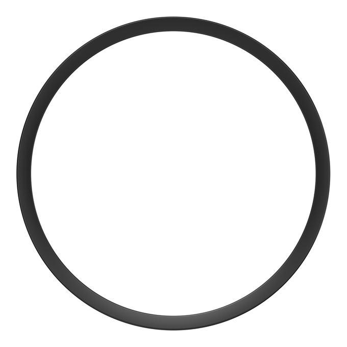 BLKH RD RING 250 BK white, upright