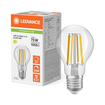 LED CLASSIC A 75 Filament GLOW DIM P 7.8W 930…922 Clear E27 Fotografie combinată = Fotografiede prezentare + Imagine cu ambalaj (thumbnail)