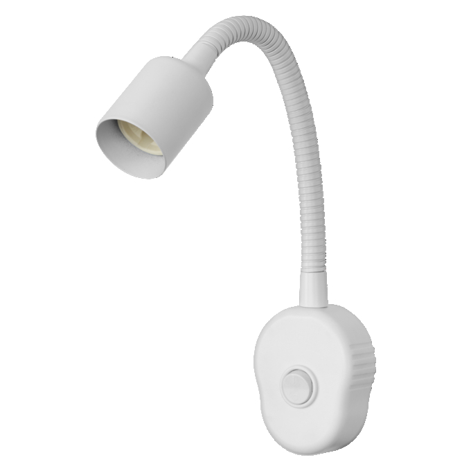 Plug Tube Flex GU10 White EU Plug