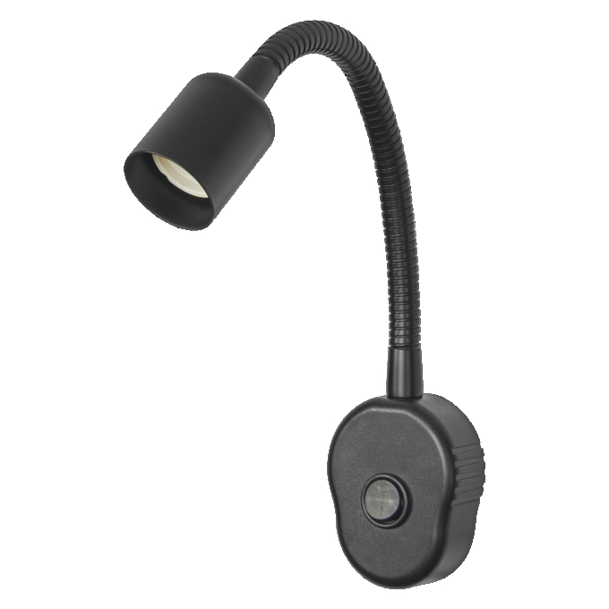 Plug Tube Flex GU10 Black EU Plug