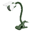 Clip Butterfly E27 Green EU Plug white, upright (thumbnail)