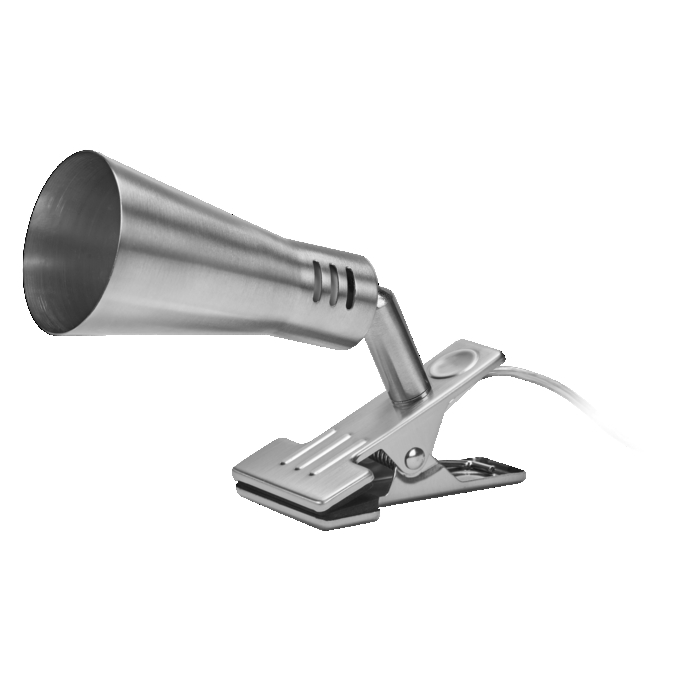 Clip Cone E14 Satin Nickel EU Plug