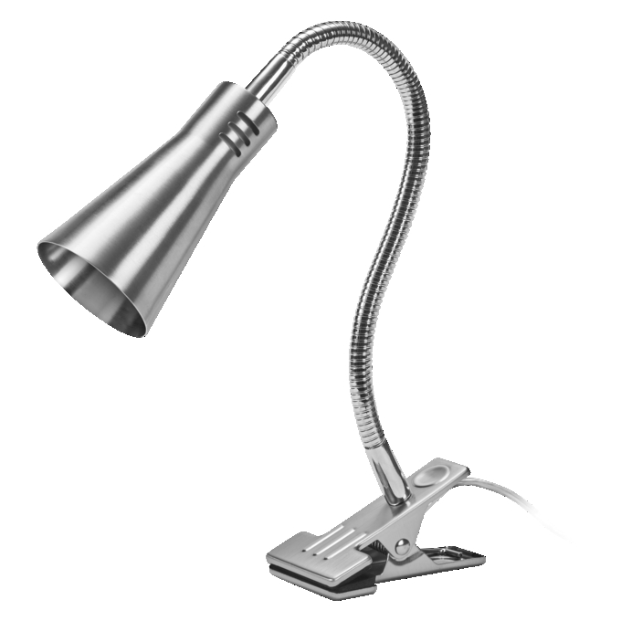 Clip Cone Flex E14 Satin Nickel EU Plug