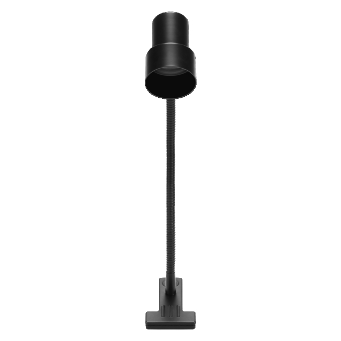 Clip Step Flex GU10 Black EU Plug white, upright, alternat