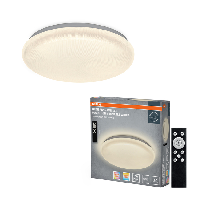 Orbis Dynamic 330mm CCT RGB DIM Remote Control Kombinirani snimak = Slika proizvoda + slika pakiranja