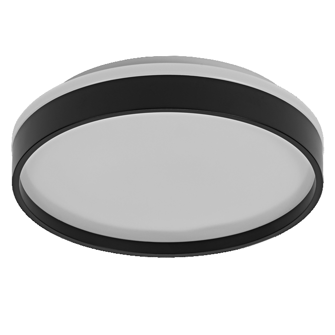 SMART+ MATTER Ceiling Gisela 300 mm 16W Black Multicolour