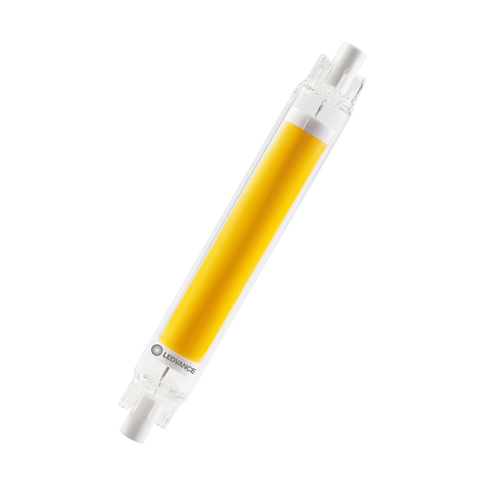 LED Slim Line 118 60 300° P 8W 827 Glas R7s