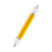 LED Slim Line 118 60 300° P 8W 840 Glas R7s white, diagonal, LEDVANCE logo (thumbnail)