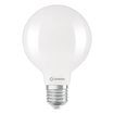 LED Classic Globe 95 75 Filament DIM P 7.8W 827 Frosted E27 white, upright, LEDVANCE logo (thumbnail)
