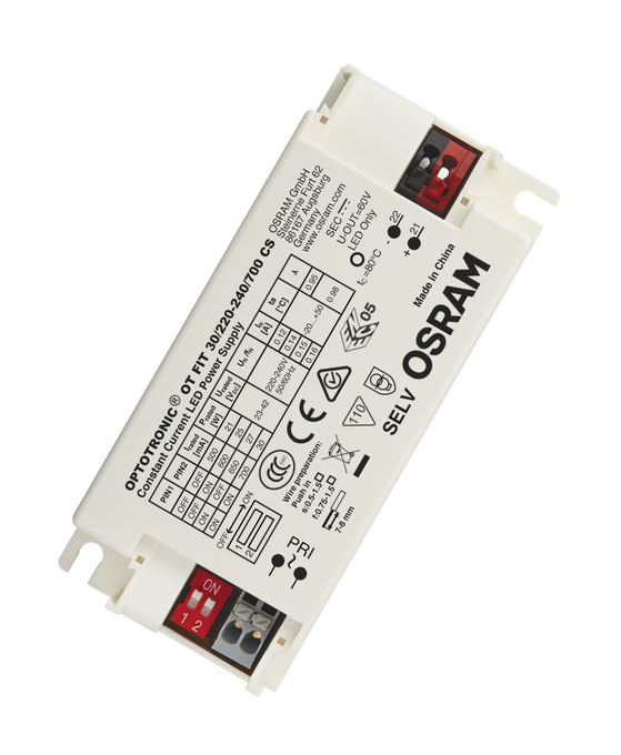 OT FIT 30/220…240/700 CS white, diagonal