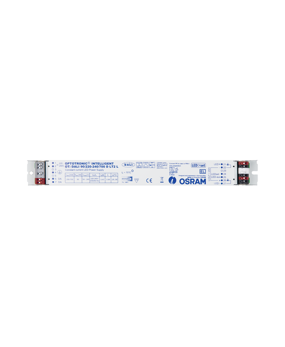 OTi DALI 90/220…240/700 D LT2 L white, horizontal