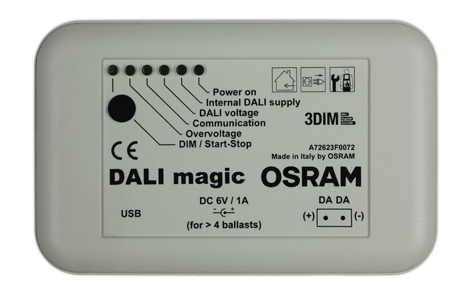 DALI Magic white, horizontal
