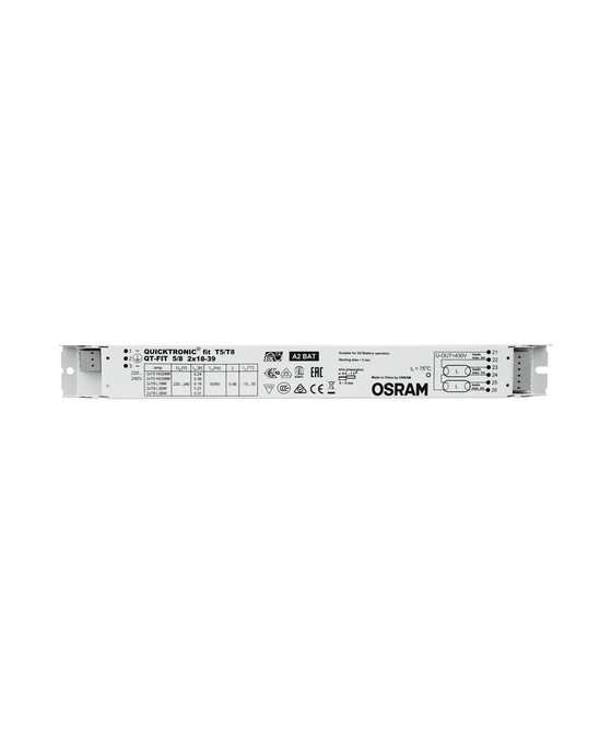 QT-FIT 5/8 2X18…39 white, horizontal