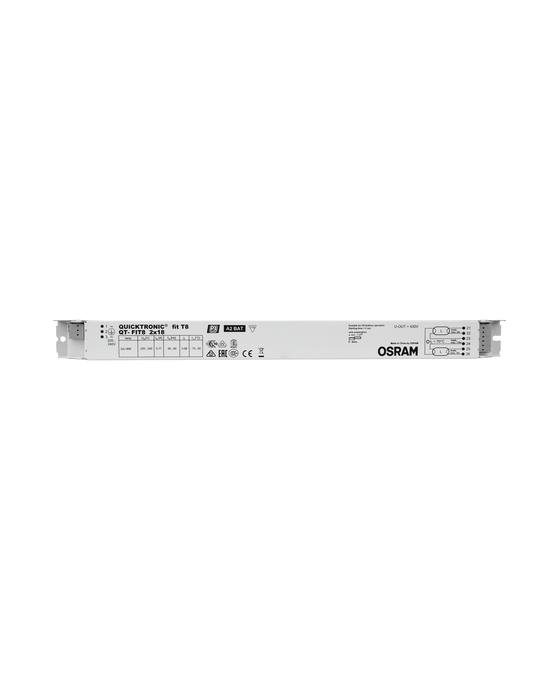 QT-FIT8 2X18 white, horizontal
