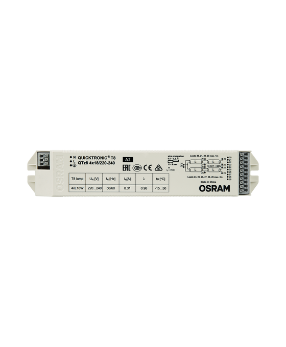 QTz8 4X18 white, horizontal