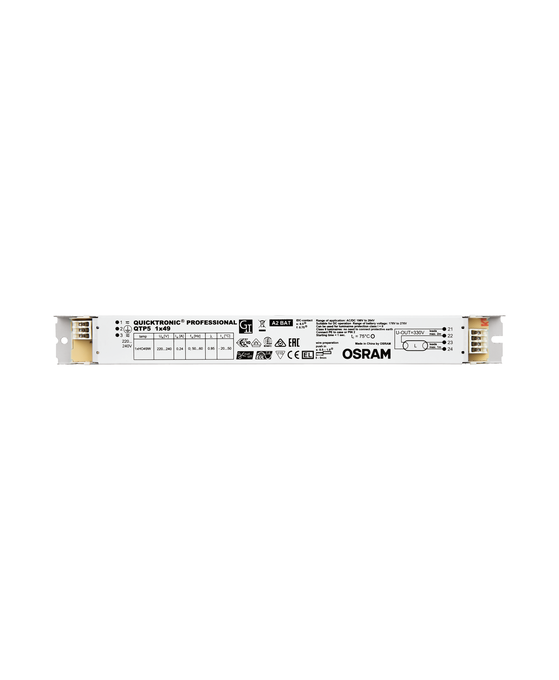 QTP5 1X49 white, horizontal