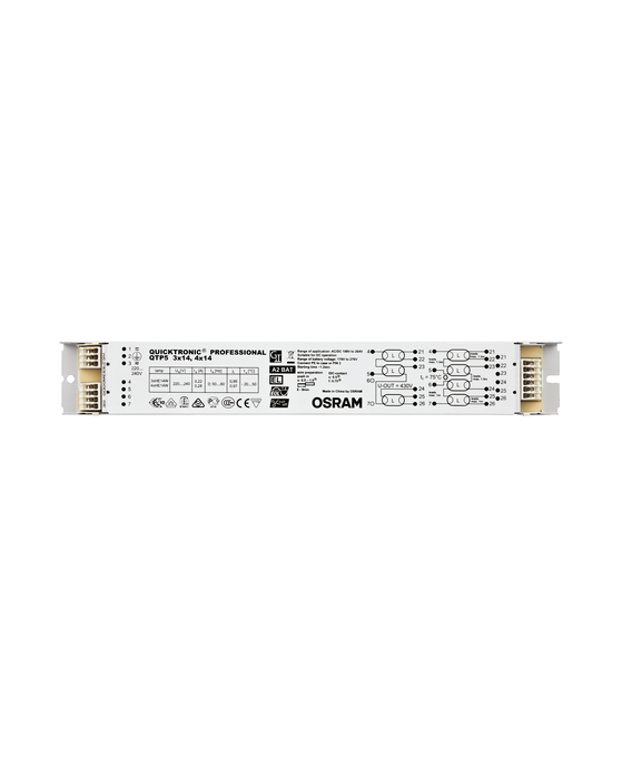 QTP5 3X14,4X14 white, horizontal