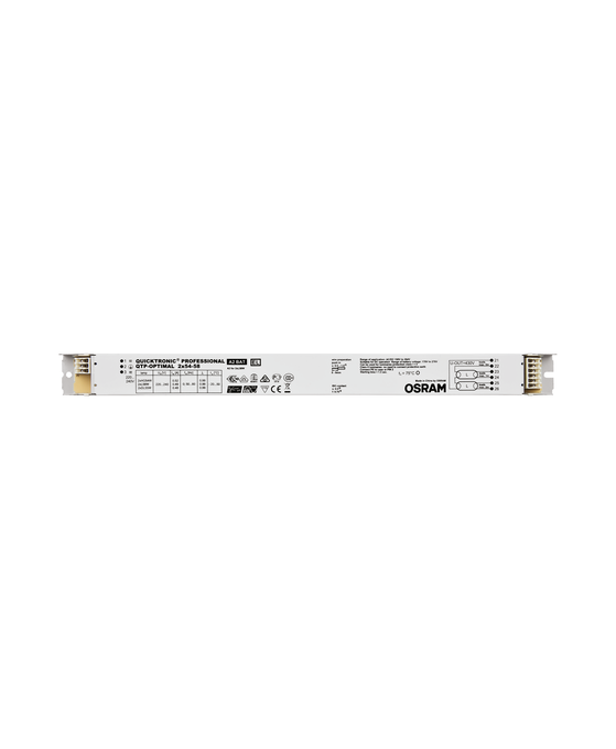 QTP-OPTIMAL 2X54…58 white, horizontal