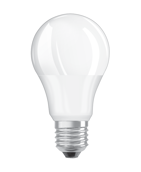 LED VALUE CLAS A 75  10 W/3000 K E27  white, upright