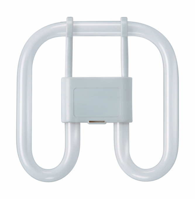 CFL SQUARE 16 W/835 GR8 white, upright