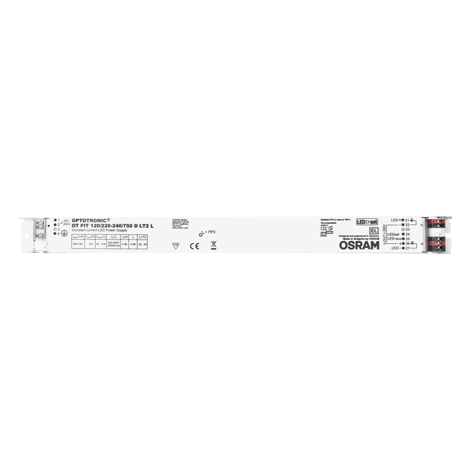 OT FIT 120/220…240/750 D LT2 L white, horizontal