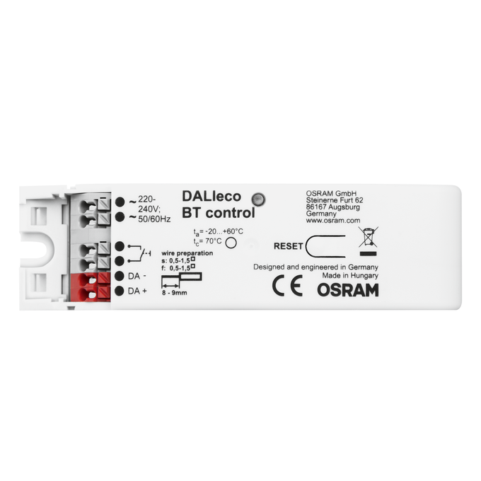 DALIECO BT CONTROL white, horizontal