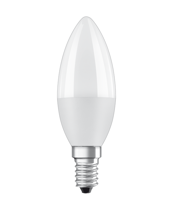 LED VALUE CLAS B 60  7.5 W/3000 K E14  white, upright