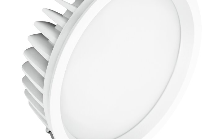 LED downlights with higher lumen levels, LED spots with 90 minutes fire resistance duration (BS476-20:1987, BS476-21:1987, EN1365-2) and LED floodlights with com-bined PIR motion and dayligh
