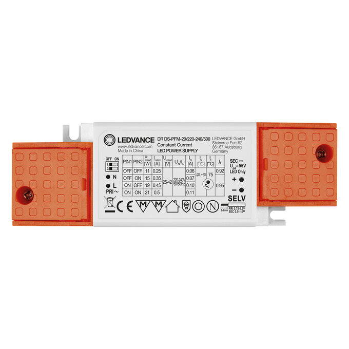 DR DS-PFM -20/220-240/500 white, horizontal, alternat