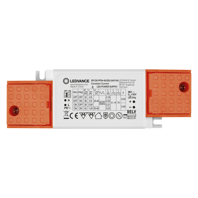 DR DS-PFM -40/220-240/1A0 white, horizontal, alternat