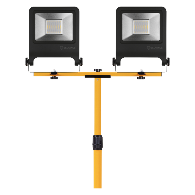 WORK VAL 3POD 2x50 W 4000 K IP65 white, horizontal