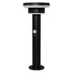 ENDURA Style Solar 40cm Post Sensor Double Circle 6W Black white, upright (thumbnail)