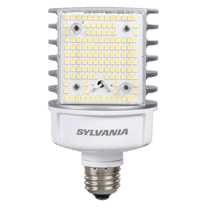 HIDr Area Light 27W UNV 3000K MED white, upright