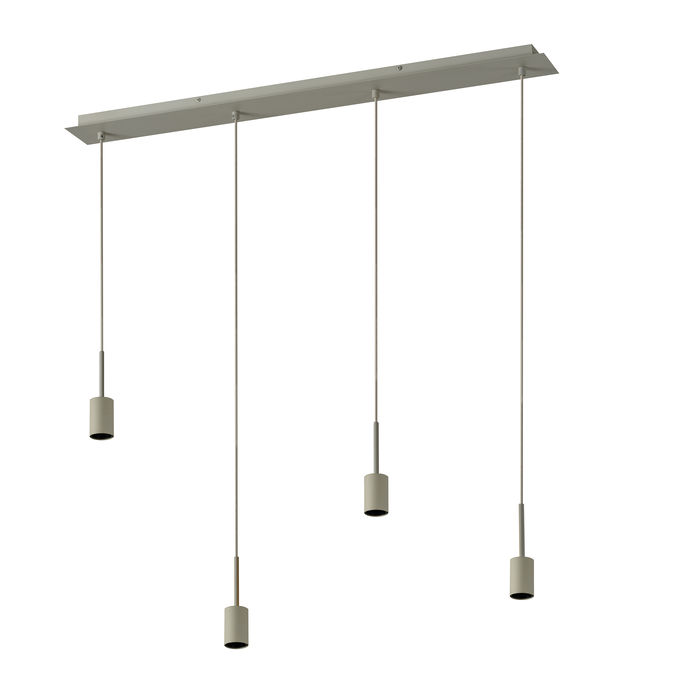 Decor Pendant Needle Linear 4xE27 Beige