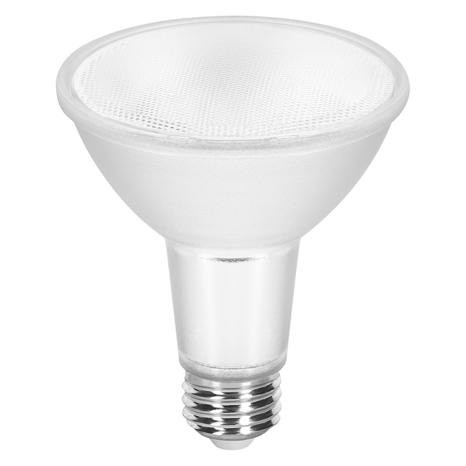 ULTRA LED™ Glass PAR Lamps 11W PAR30LN DIM 2700K NFL 25 1PK white, upright, SYLVANIA logo