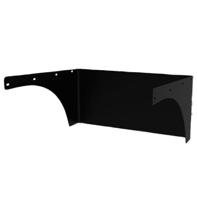AREA LIGHT VISOR 4A LRG FRONT BL
