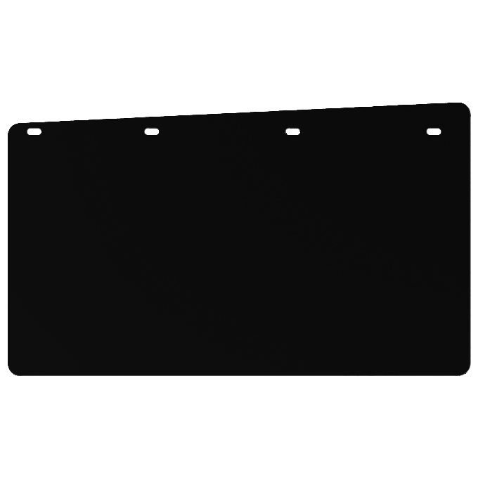 AREA LIGHT VISOR 4A LRG LEFT RIGHT BL