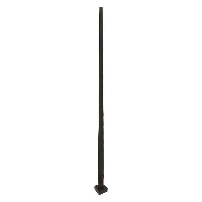 POLES ROUND TAPERED STEEL 20 11G D3120 BZ