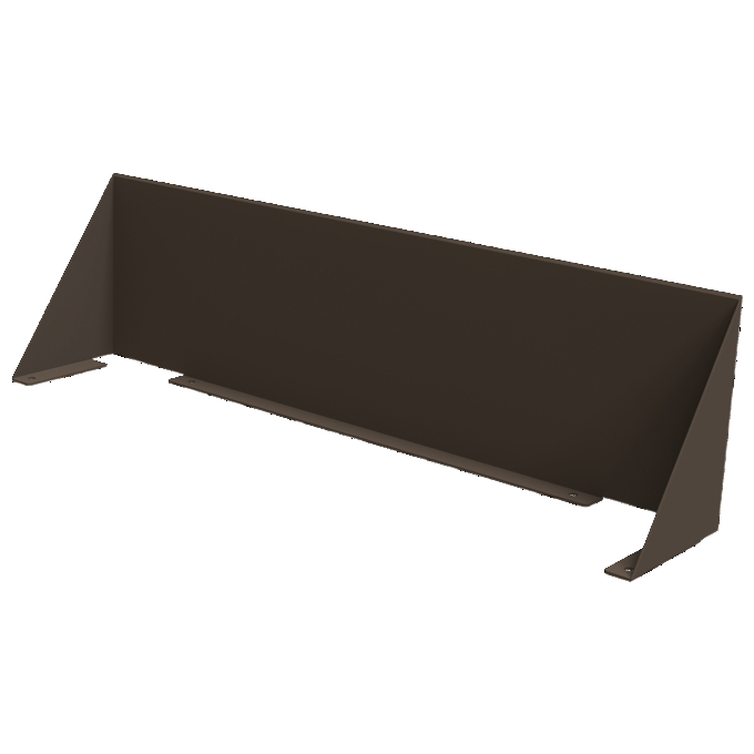 WALL PACK OPTI-SELECT VISOR BRONZE