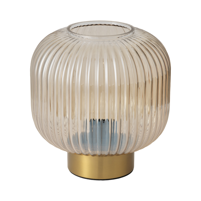 Decor Groovie Table E27 Amber